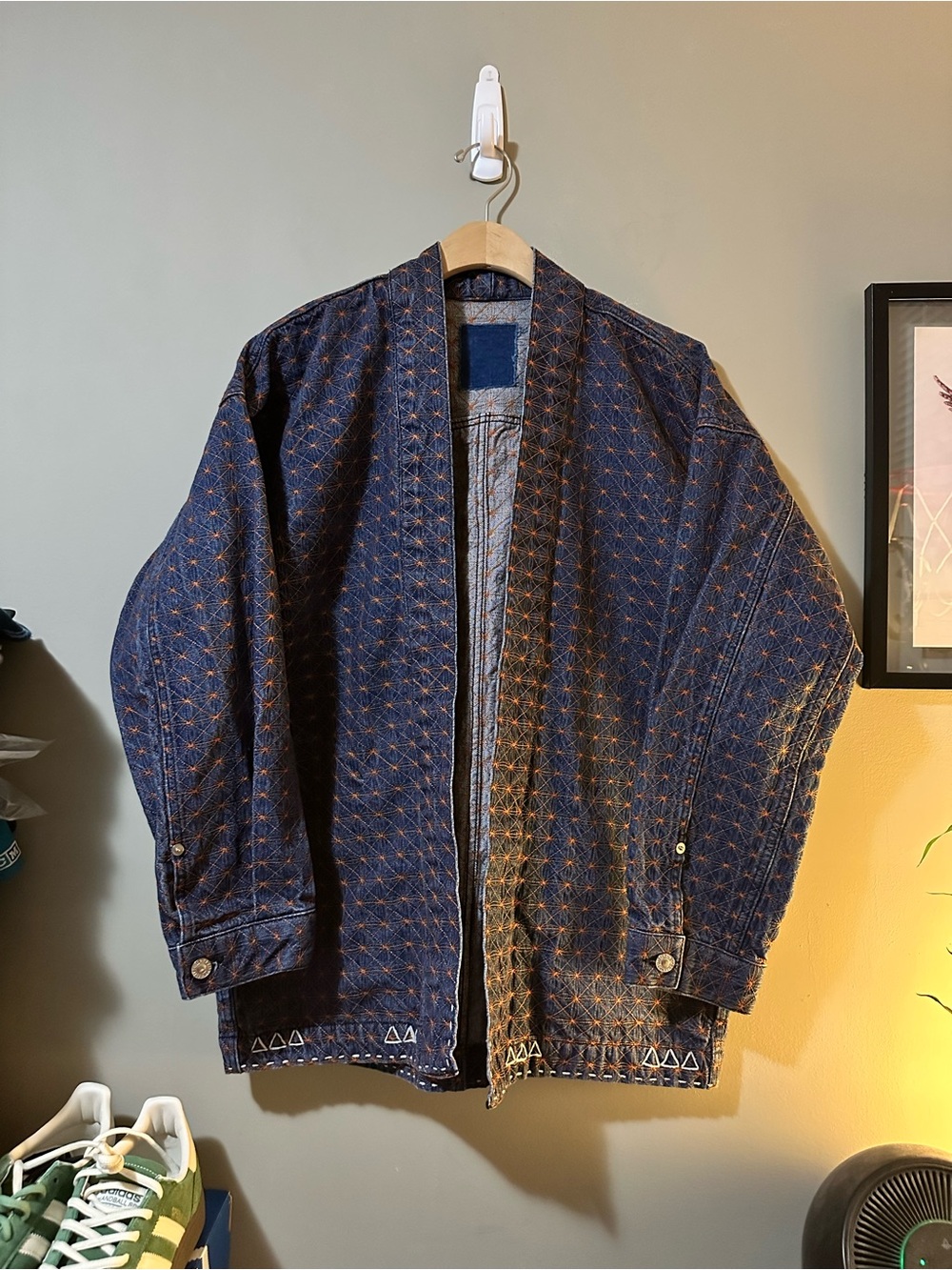 visvim sashiko sanjuro kimono jacket.